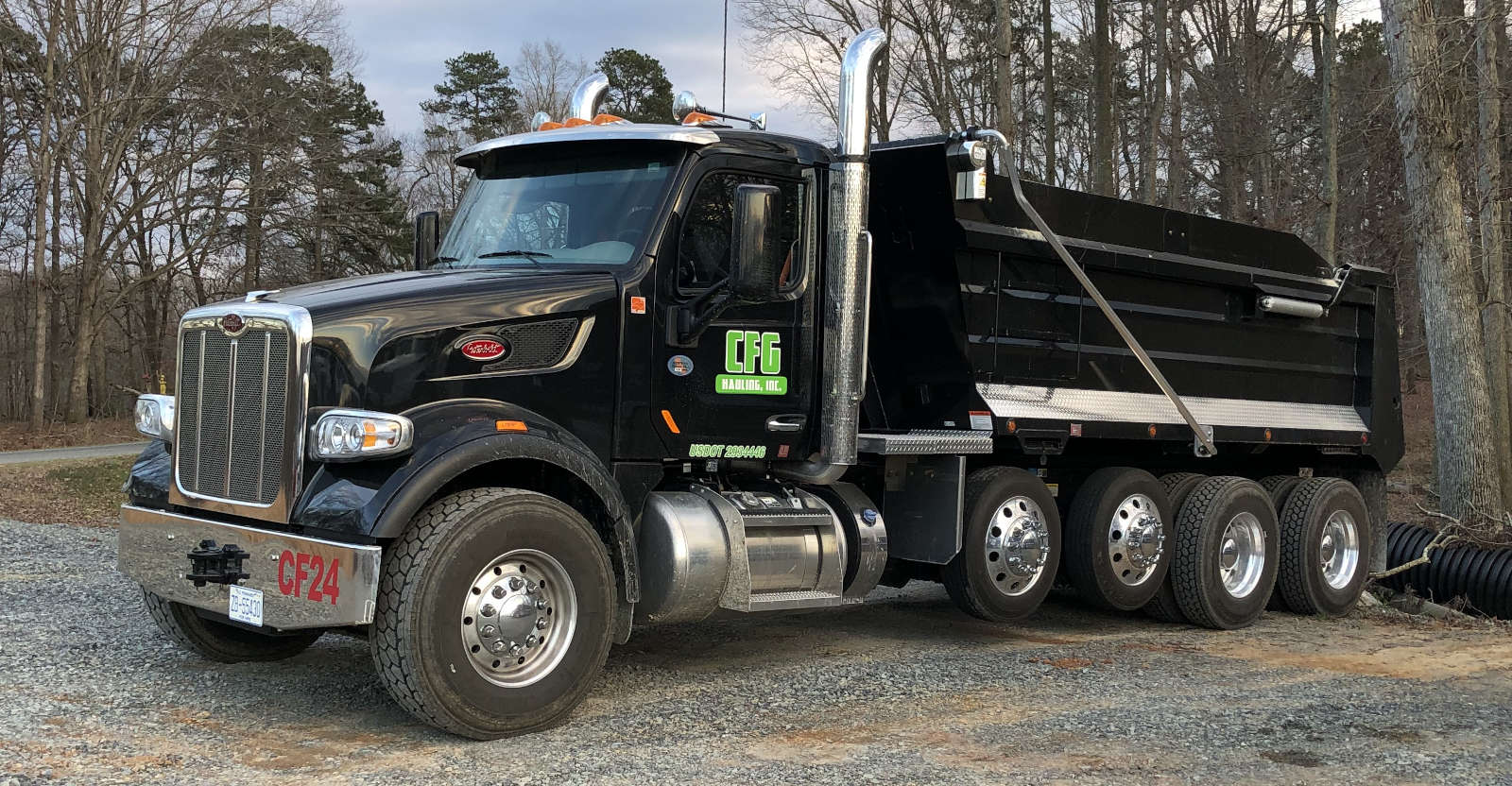 CFG Hauling Inc. professional company dump truck